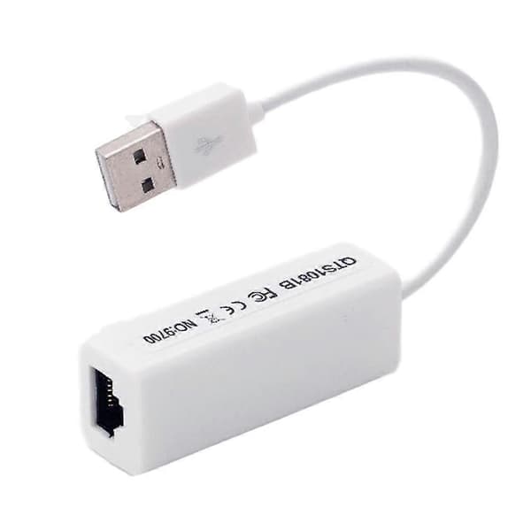 USB 2.0 til Ethernet-adapter RJ45 nettverkskort for Windows Linux
