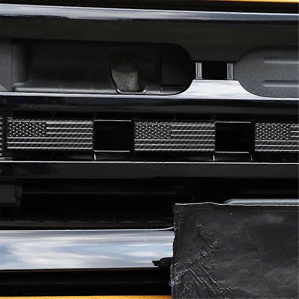 Front Grill Bokstavsemblem Overlay för 2021-2024