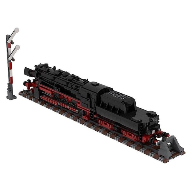 Steam Lokomotiv Blocks Kit Ångtåg Montera modellfordon