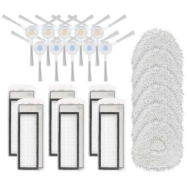 Til Narwal T10 robotstøvsuger sidebørste Hepa filter moppeklud udskiftning tilbehør dele