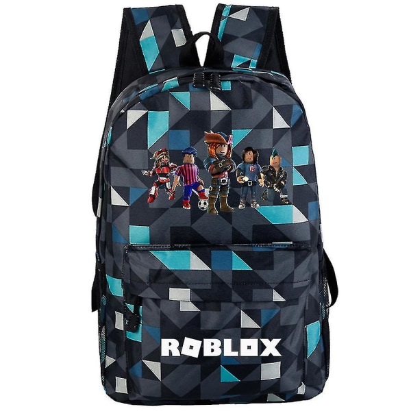 Roblox Skolväska Ryggsäck Student Skolväska Resväska Color-10