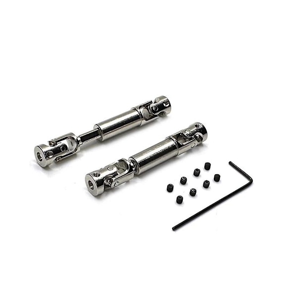 Sopii 1/24 Fcx24 Rc-auton osille ja tarvikkeille metalliset päivitys etu- ja taka-akselit