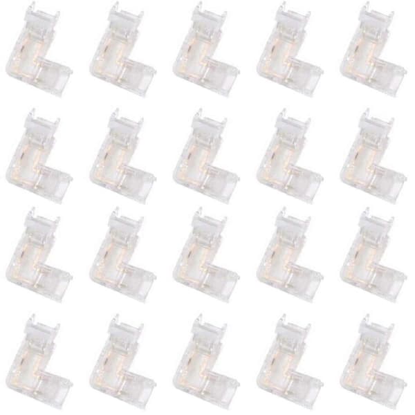LED Lys Strip Stik Retvinkel Stik 5mm