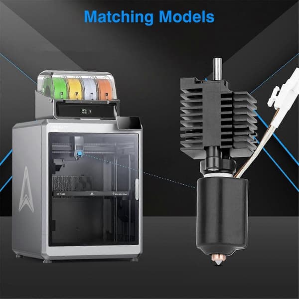 For Creality K2 Plus 3D-skriver Keramisk Hotend Erstatning