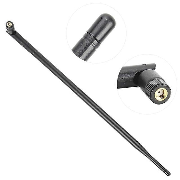 12DBI WiFi-antenne, 2,4G/5G Dual Band High Gain Langdistanse WiFi-antenne med RPSMA-kontakt for W