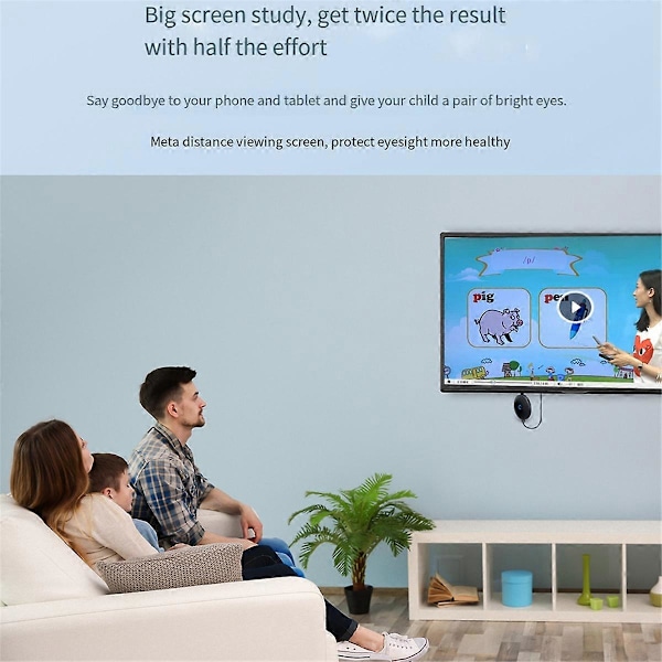 1080P Trådløs -Kompatibel Strømmeadapter -Kompatibel Samme-Skjerm Enhet, for Telefon/Nettbrett/Prosjektør