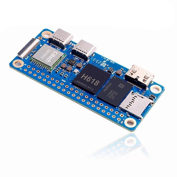 Zero 2W -kehityskortti 1 Gt RAM+Laajennuskortti+Kotelo+Jäähdytyslevy DDR4 H618 WiFi5 BT5.0 Tuki 4
