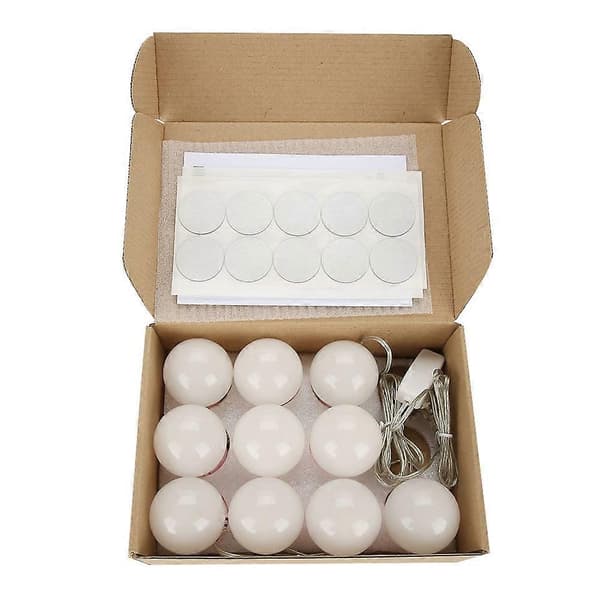 LED Vanity Spejl Lyspærer Kit til Makeup Brug