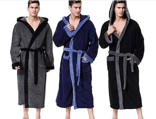 Parisisk Unisex Badekåbe L