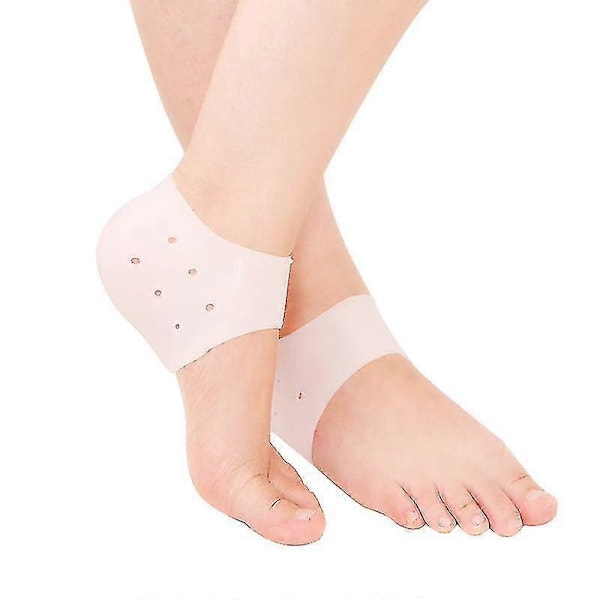 Andningsbara Hälkoppar, Plantar Fasciit Inlägg, Hälkuddar Perfekt För Hälsmärta, Läkning av Spruckna Hälar, Akillessenetendinit För Män Och Kvinnor (3 par, w