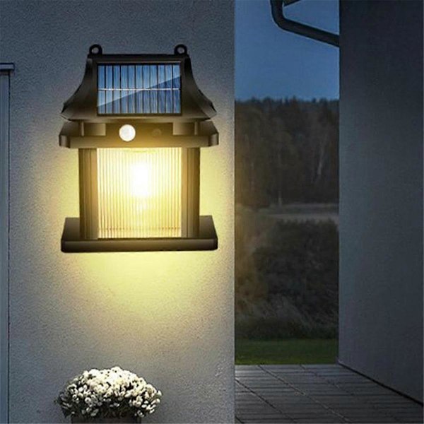 4 stk. solcellelamper utendørs LED solcelle utendørs hagelys solcellelampe lyssterk vanntett utendørs Sola