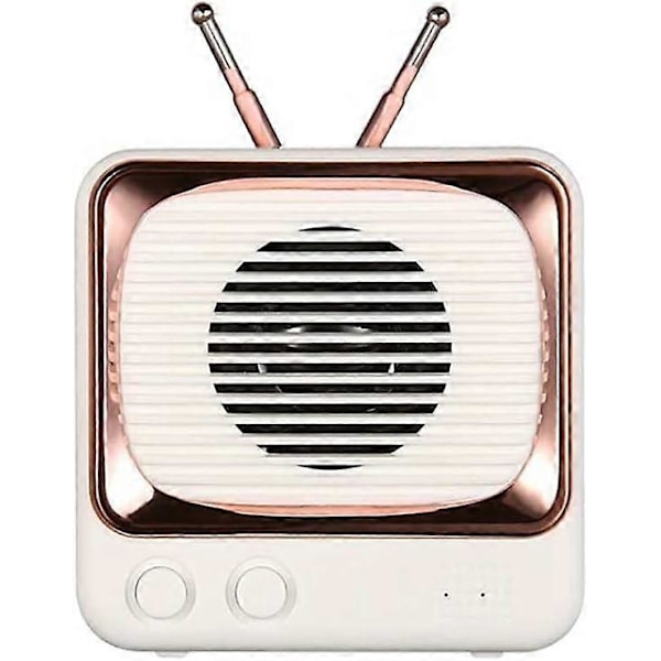 Retro Bluetooth-högtalare, Vintage Portabel Bluetooth-högtalare Portabel FM-radio Mini-högtalare