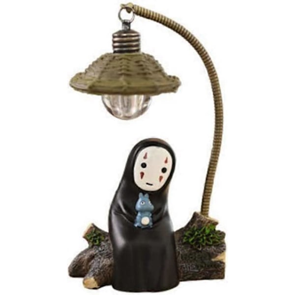 Ansiktslös Nattlampa Bordslampa Hayao Miyazaki Anime Barnpresenter Barnleksaker Heminredning