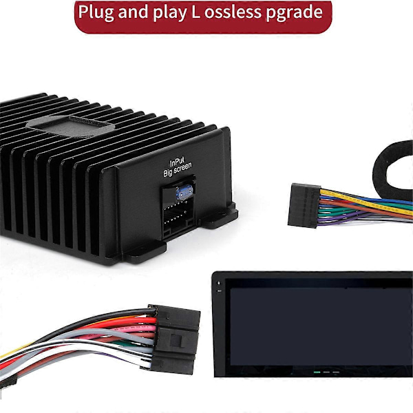4x80W Bilradioforstærker til Android Radio DSP Højttalerforstærker