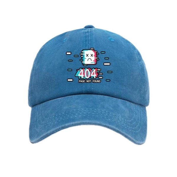 404 Not Found Keps med Skärm Lake Blue