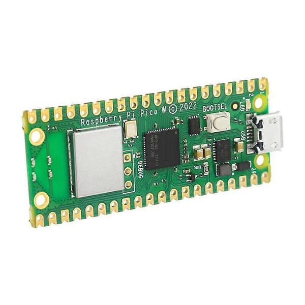 2 stk. til Pico W Trådløst WiFi-modul Dual-Core ARM MO+ RP2040 Microcontroller Udviklingskort