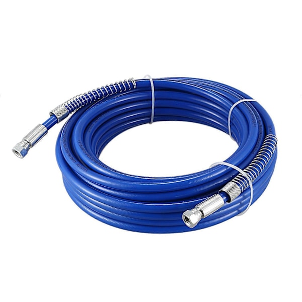 15m Slang Färgspruta Slang 1/4 tum Airless Spruta 3600 PSI Högtrycksfiber Rör för Spruta T