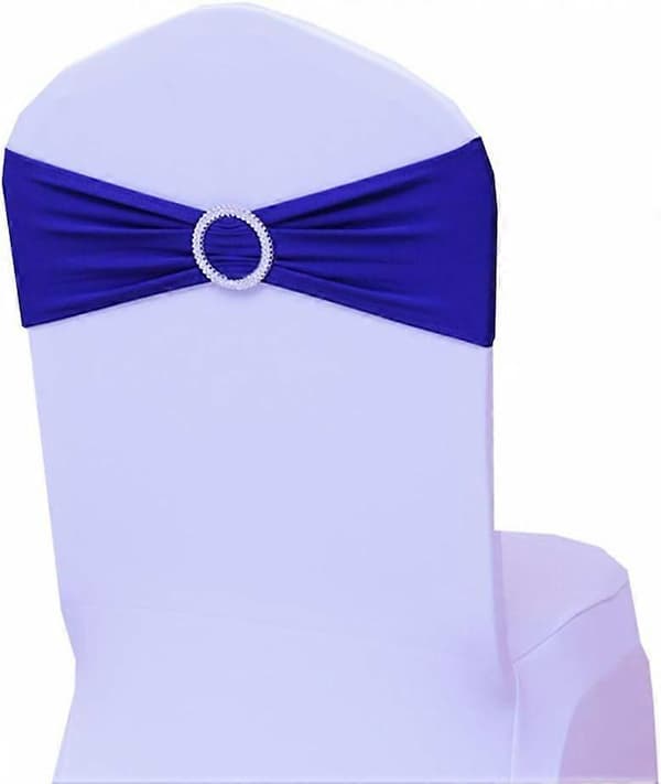 20 stk Stolseterbånd Sløyfer Spandex Dekorative Bryllupsstoler Sløyfer Elegant Elastisk Feststoler