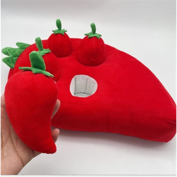 Mjukdjur 1 Styck Frukt Grönsak Mjukt Mjukdjur För Barn chili 40*28cm