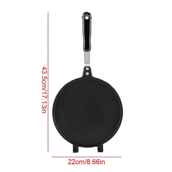 Non-stick gass egg roll vaffeljern for baking