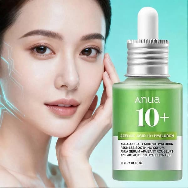 Anua 10 + Hyaluron Redness Soothing Serum - 30 mL / 1.01 OZ