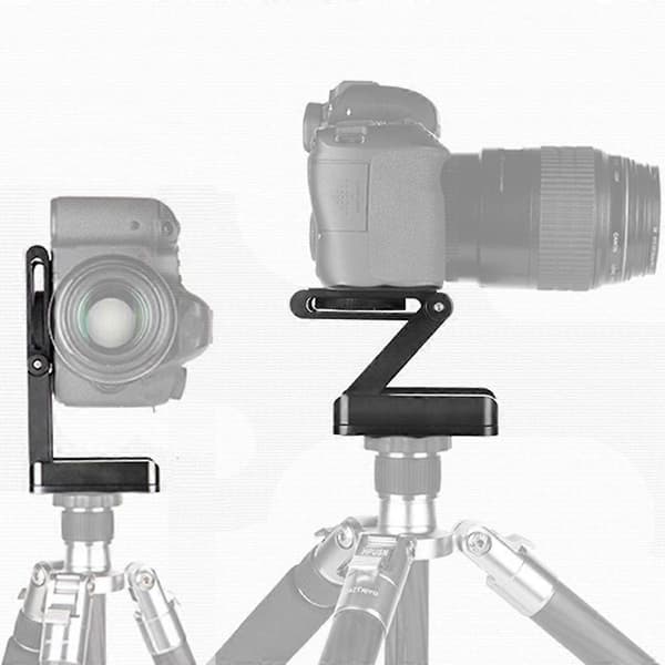 Bærbart aluminium Z Flexs Tilts stativhode for utendørs videokameraopptak