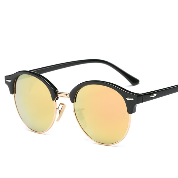 Solbriller Damer Pop Retro Mænd Sommerstil Solbriller Yellow Style4