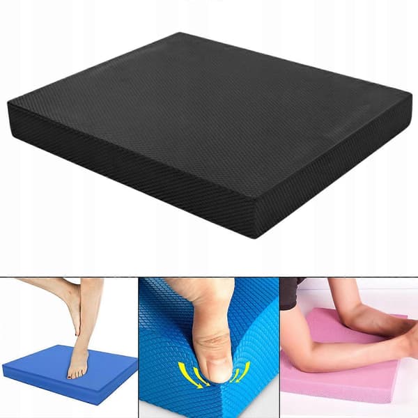 Balance Trainer Balance Pad Til Træning Fysioterapi L Sort
