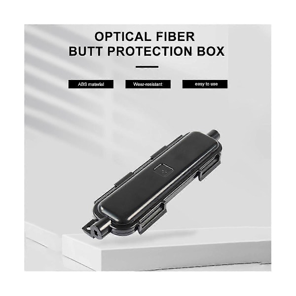 10 stk. Optisk Fiber Beskyttelsesboks Drop Kabel Beskyttelsesboks FTTH SC Adapter Type Vanntett Beskyttelse