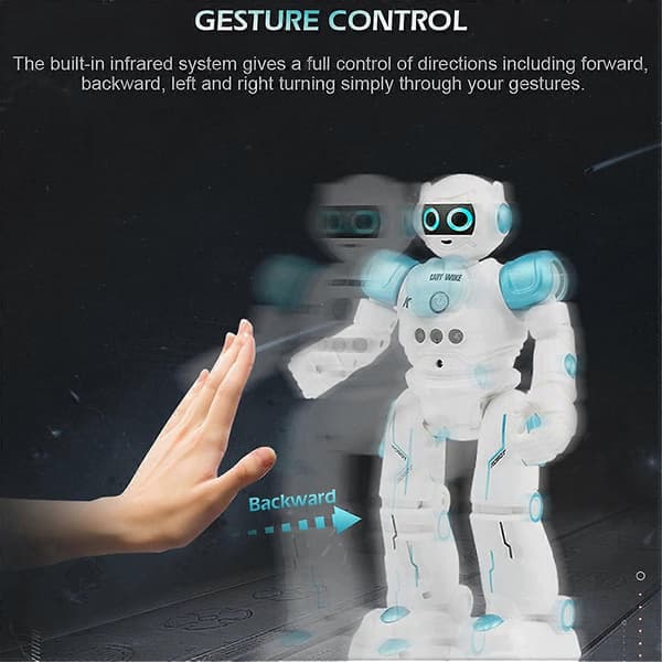 Robotleke, geststyrt fjernkontrollrobot, smarte intelligente programmerbare roboter