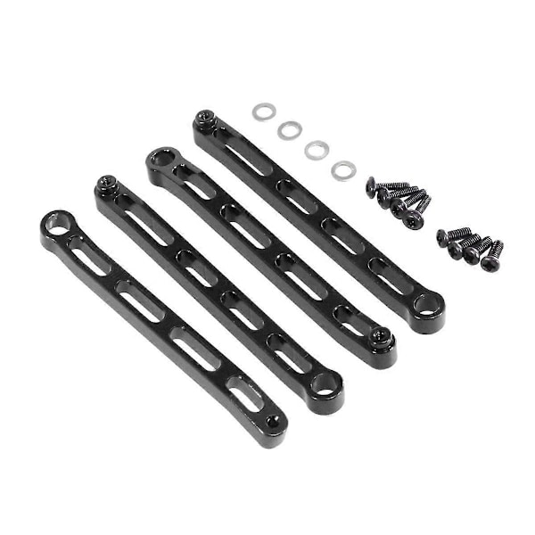 RC-auton rungon kiinnitystankosarja 1/12 MN168 MN78 RC-auton päivitystarvikkeille, musta