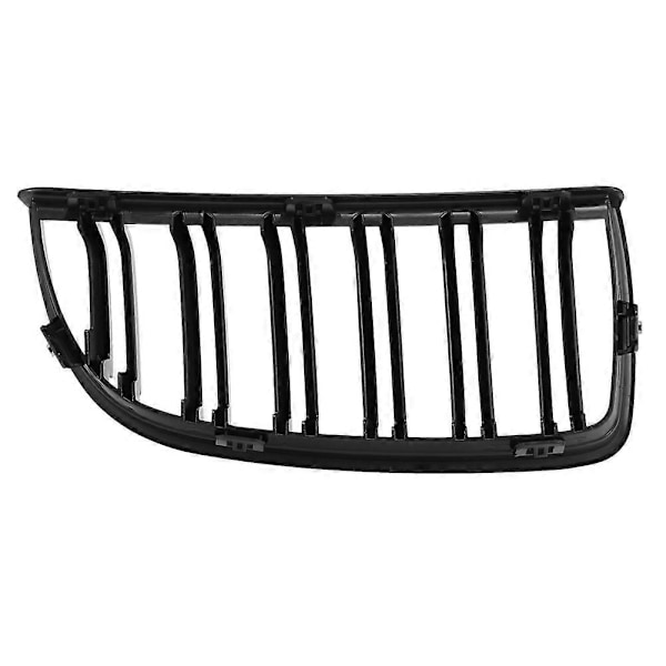 2X Dubbel Lamell Sport Njure Grill Svart för E90 E91 2005-2008