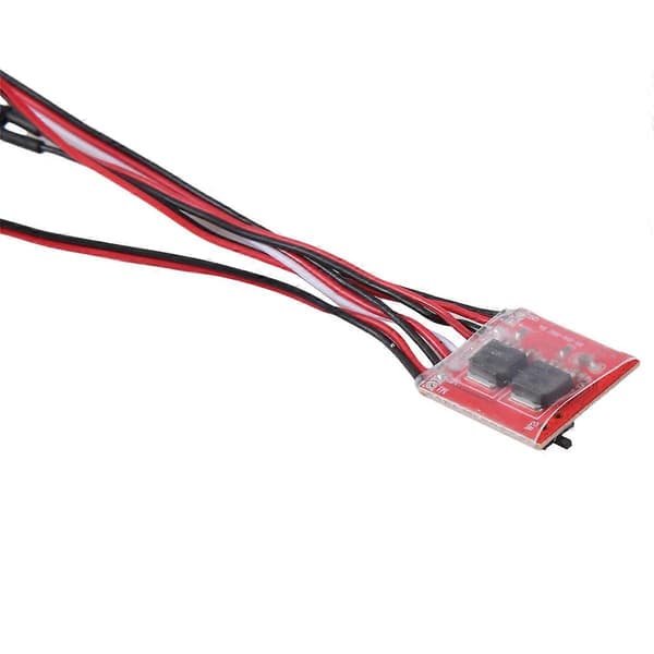 RC ESC 20A Børstemotor Hastighetskontroller m/ Bremse for RC Bil Båt Tank
