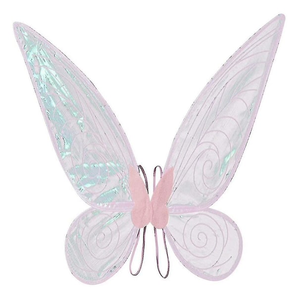 Børn Piger Sommerfugl Fairy Wings Kostume Dress Up Cosplay Festrekvisitter Pink