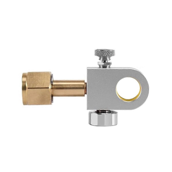 CO2 Påfyldningsadapter Passer til Duo, Art, Terra Quick Connect CO2 Cylinder med 3000Psi Trykmåler