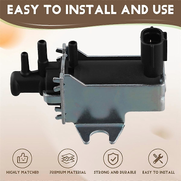 Bil Turbo Boost Vakuum Solenoidventil 1CDFTV til 2000 - 2005 25819-27050 25819-27040