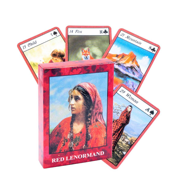 Most Claire de Le Norman Oracle -kortit ennustamiseen Tarot-lautapeli Burgundy