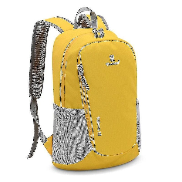 15l Utomhus Cykelryggsäck Hopfällbar Cykelryggsäck Reseryggsäck Bergsklättringsryggsäck Jd4 Yellow