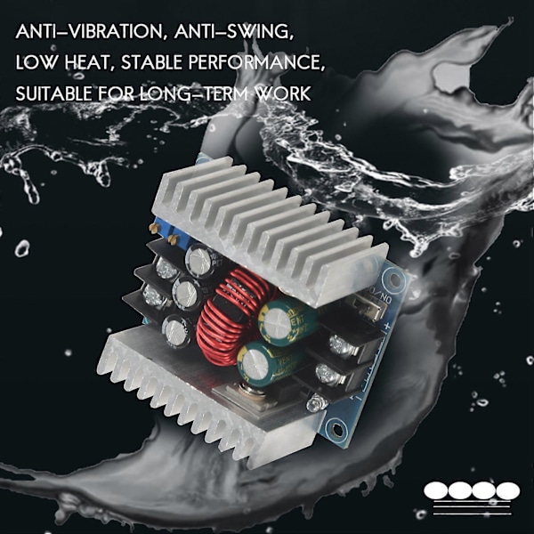 300W 20A DC-moduuli, vakiovirtainen säädettävä Step-Down -muunnin jännite