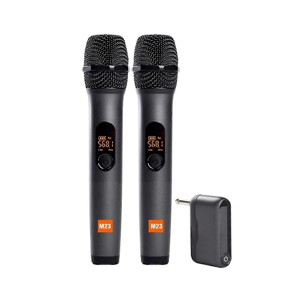 Ny Universell Mikrofon Hem USB Trådlös Mikrofon Live Sändning Radio Digital Display Mikrofon
