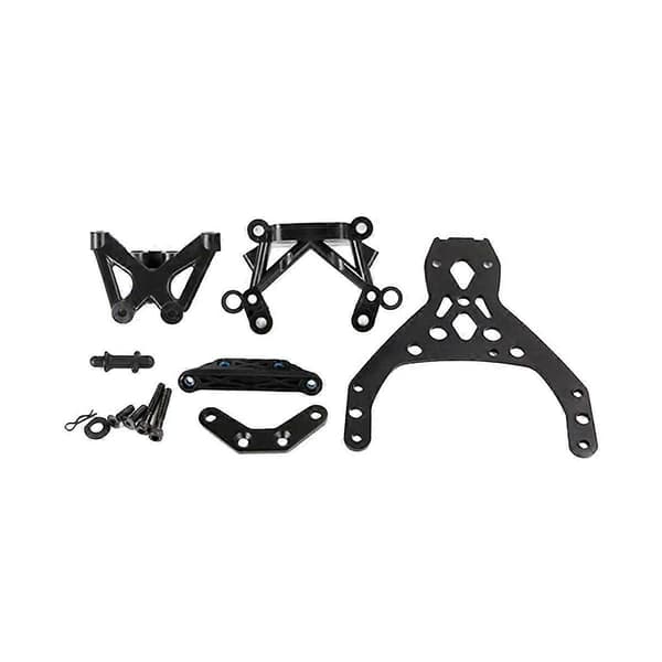 Front Tower Bulkhead Support Kit til Rovan King Motor Baja 5B Dirt RC Bil Legetøjsdele