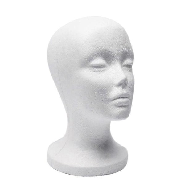 Skum Mannekeng Hode Solbriller Brille Stativ Hatt Caps Display Holder Headset Mannekeng Hode Display