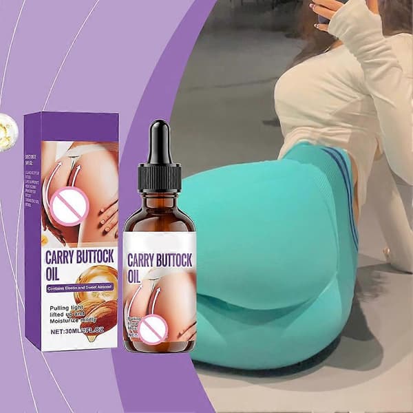 Hoftepleie Eterisk Olje 30ml - Oppstrammende Elastisitetsserum for Rumpe