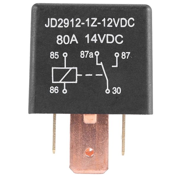 80A DC 12V 5-nastainen DIY-virtarele autoihin, kuorma-autoihin ja ajoneuvoihin
