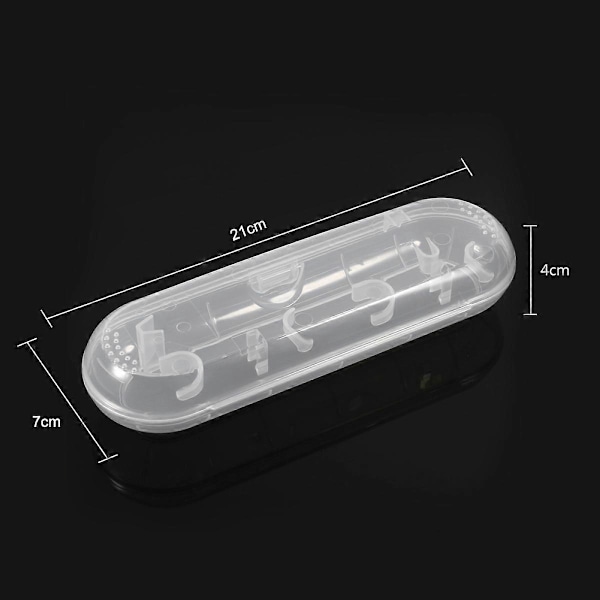 Elektrisk tandborsthållare i plast, portabelt resefodral för badrum