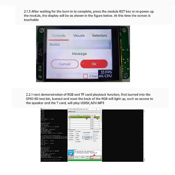 ESP32 Kehityskortti Kotelolla, 2.8 Tuuman Kosketusnäyttö LVGL WIFI Bluetooth 240x320 LCD-näyttö