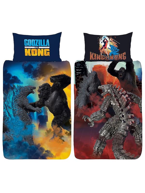 Godzilla Vs Kong Dynebetræk og Pudebetræk Sæt