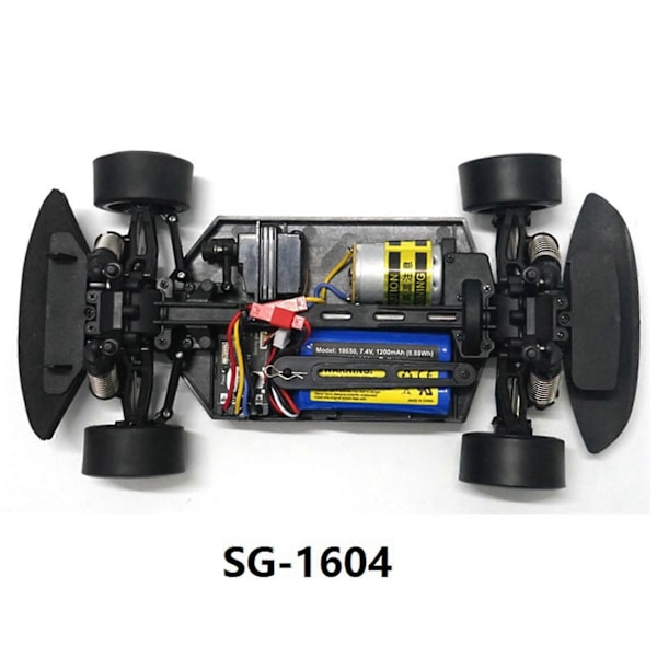 8 stk. Øvre og nedre arm foran til SG 1603 SG 1604 SG1603 SG1604 1/16 RC Bil Reservedeler Tilbehør