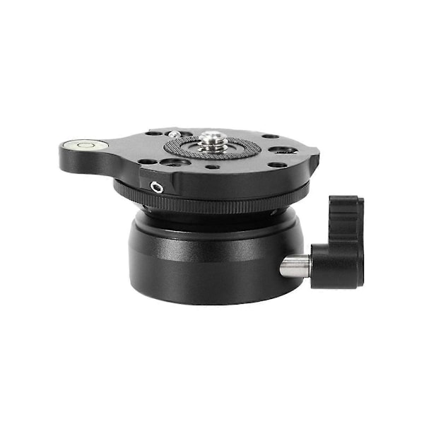 Universell Multifunktionell Horisontell Justeringssäte Panoramahuvud Stativ DSLR Kamera Justering T