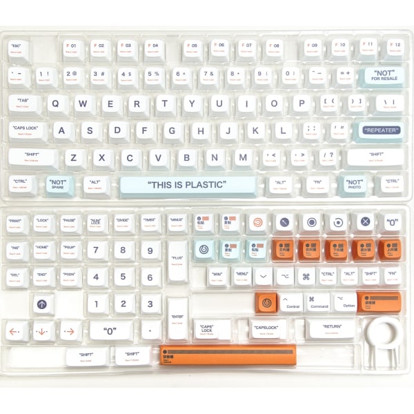 140 taster GMK plasttast PBT tast sublimering 140 to key XDA Plast Pack by Boxed